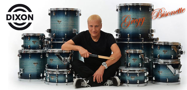 Dixon Drums wita Gregga Bissonette`a w gronie swoich artystów.