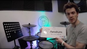 DrumWise.co.uk - Aerodrums Invisible/Air  Drum Kit | Demo, Review + Examples