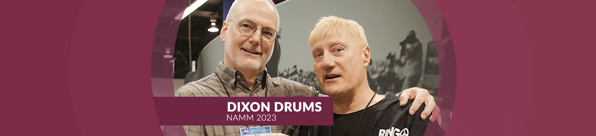 Nowiutkie perkusje Dixon na NAMM 2023