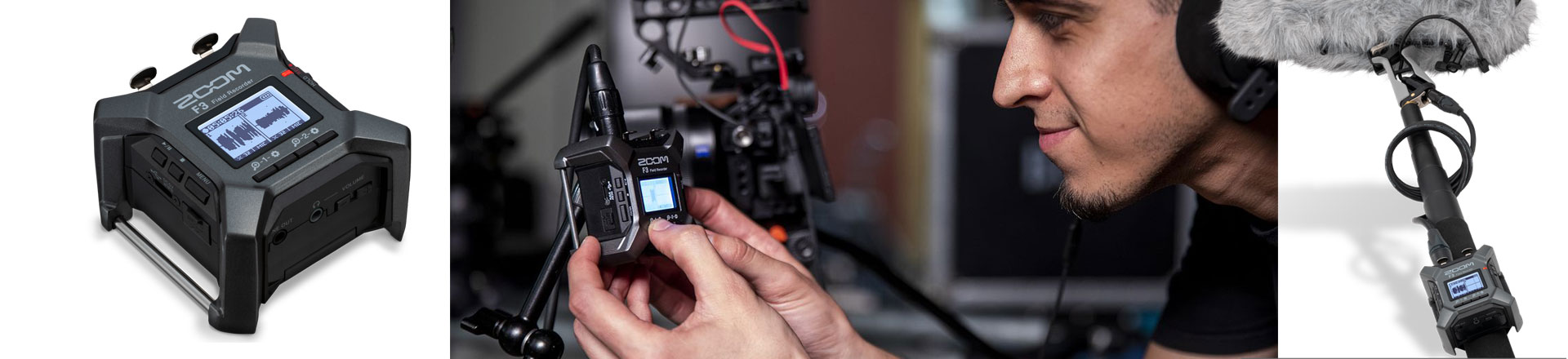 ZOOM F3. Nowy miniaturowy rejestrator audio dwukanałowy
