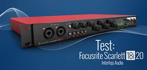 Test interfejsu audio Focusrite Scarlett 18i20 w Infomusic.pl