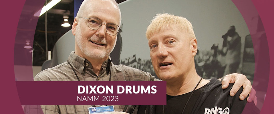 Nowiutkie perkusje Dixon na NAMM 2023