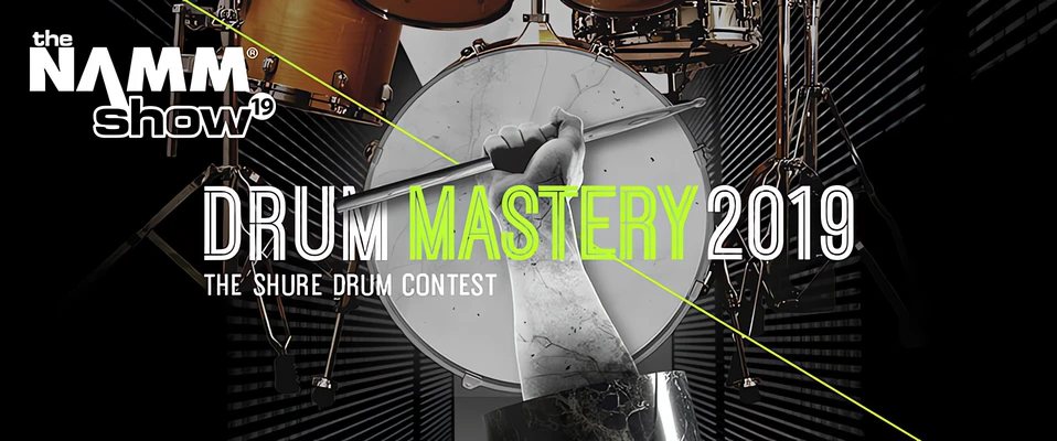NAMM'19: Shure ogłasza Drum Mastery 2019