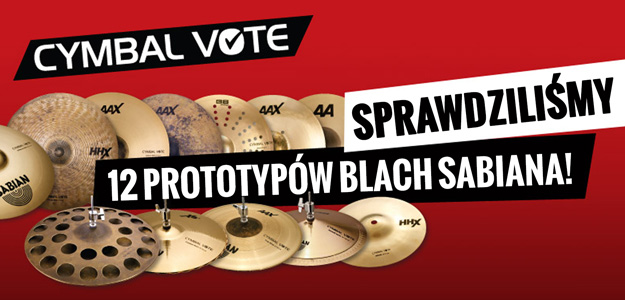 Wprowadzenie do talerzy z plebiscytu Sabian Cymbal Vote