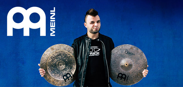 Artur Żurek został artystą Meinl Cymbals 