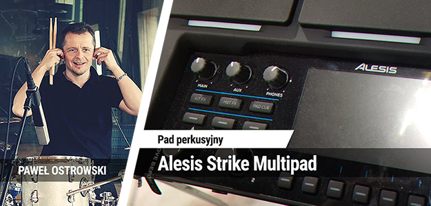 Test pada perkusyjnego Alesis Strike Multipad