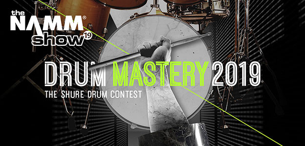 NAMM'19: Shure ogłasza Drum Mastery 2019 - The Shure Drum Contest