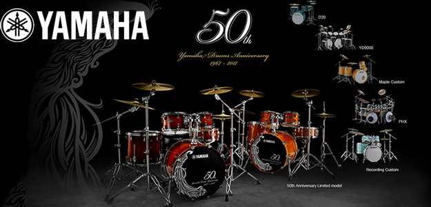 Yamaha uczciła 50 lat perkusji wypuszczając limitowaną edycję