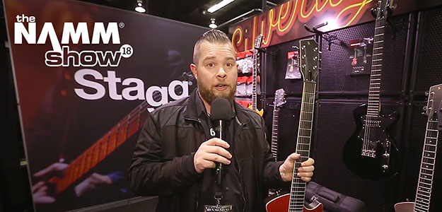  NAMM'18: Stagg Silveray - Strat i Les Paul w jednym [VIDEO]