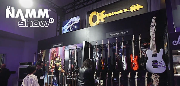 NAMM'18: Rockowe nowości od Charvel Guitars [VIDEO]