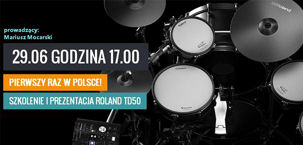 Ruszają szkolenia z obsługi modułu Roland TD50