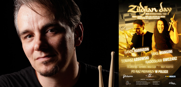 Gwiazdy Zildjian Day Polska 2014: Gavin Harrison