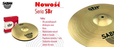 Sabian - nowa seria SBr