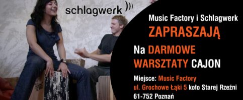 Darmowe warsztaty cajonowe!!!