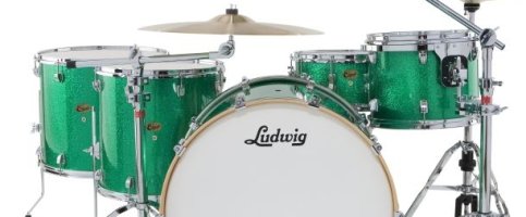 Zestaw perkusyjny Ludwig Centennial w konfiguracji Power Drive!