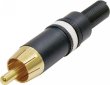 Rean NYS373-9 wtyk RCA na kabel biały - zdjęcie 1