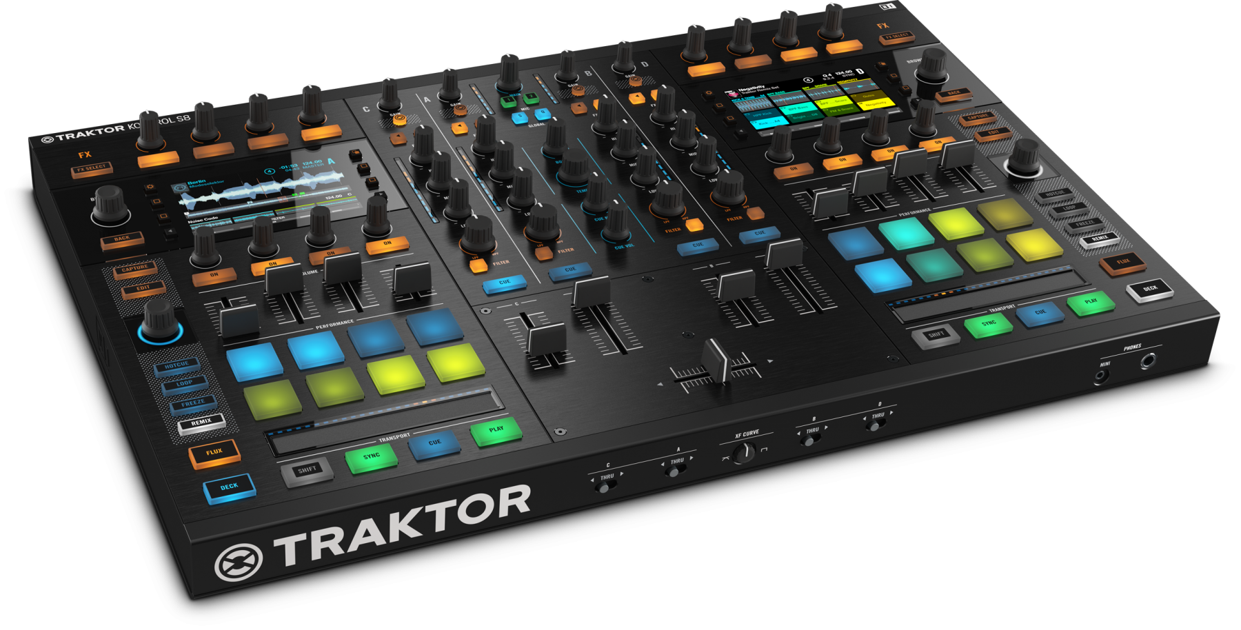 Native kontrol. Traktor s8. DJ контроллер Traktor. Диджейский пульт трактор. Traktor kontrol z1 z2 s2 s4 s5 s8 DJ Controller Mixer