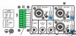 Rduch MW 3100 - wzmacniacz 100W/100V, powermikser 100W/100V, 3 wejścia - zdjęcie 3