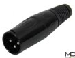Schulz-Kabel COD 1 - przewód mikrofonowy 1m, symetryczny, XLR-XLR - zdjęcie 5