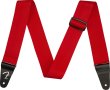 Fender 0990662025 Polypro RED pasek do gitary - zdjęcie 1