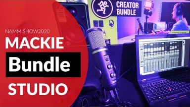 NAMM'20: Mackie bundle - gotowe zestawy dla studia, DJ'a, tworzących muzykę