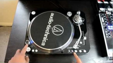 Audio-Technica AT-LP1240-USB Professional DJ Turntable Review Video