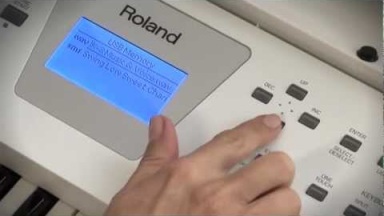 Roland BK-3 Backing Keyboard Overview