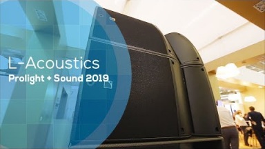 L-Acoustics A15, A10, KS21 (Prolight+Sound 2019)