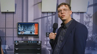 Wzmacniacze instalacyjne Crowna ComTech serii D z dynamicznym przydzielaniem mocy | ISE'26