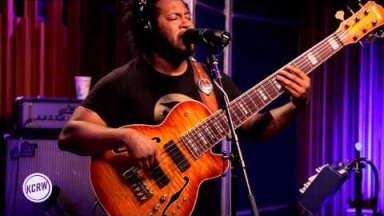 Thundercat performing "Them Changes" Live on KCRW