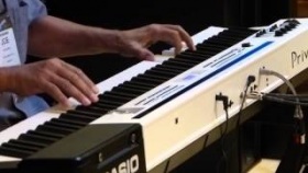 Joe Sample plays Casio Privia Pro PX-5s at NAMM 2013