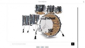 Sonor SQ2 Drum System 3D Configurator Walkthrough