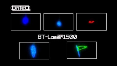 Briteq BT-LASER1500 RGB - Part 2/2 - Effect Samples