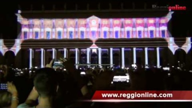 Benny Benassi: musica e video mapping | il teatro Valli esplode | Fotografia Europea