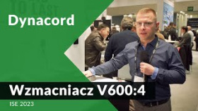 Dynacord V600:4 - Wzmacniacz instalacyjny o ciekawych cechach [ISE'23]