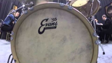 NAMM 2016 - Evans Calftone Drumheads | GEAR GODS